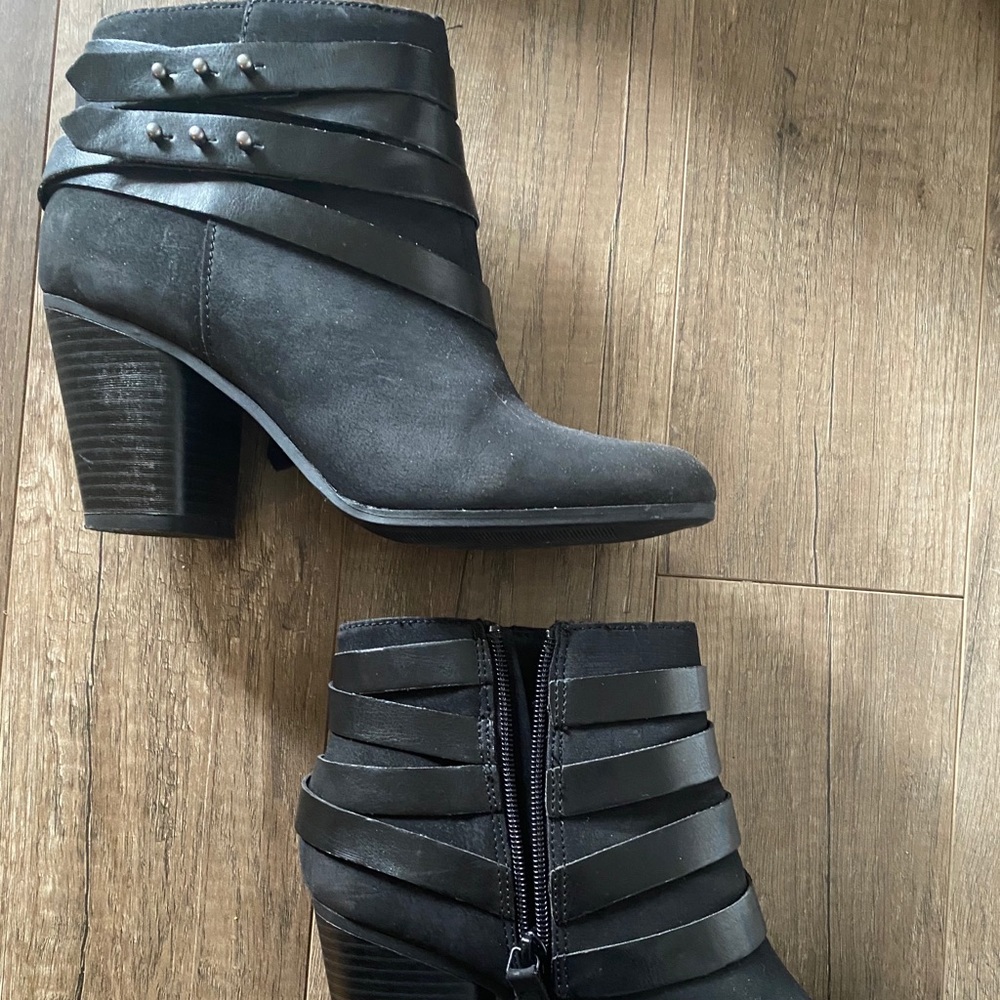 Black booties